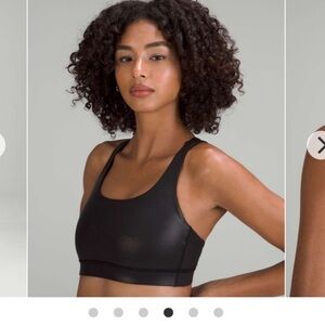 lululemon athletica Black Sports Bra